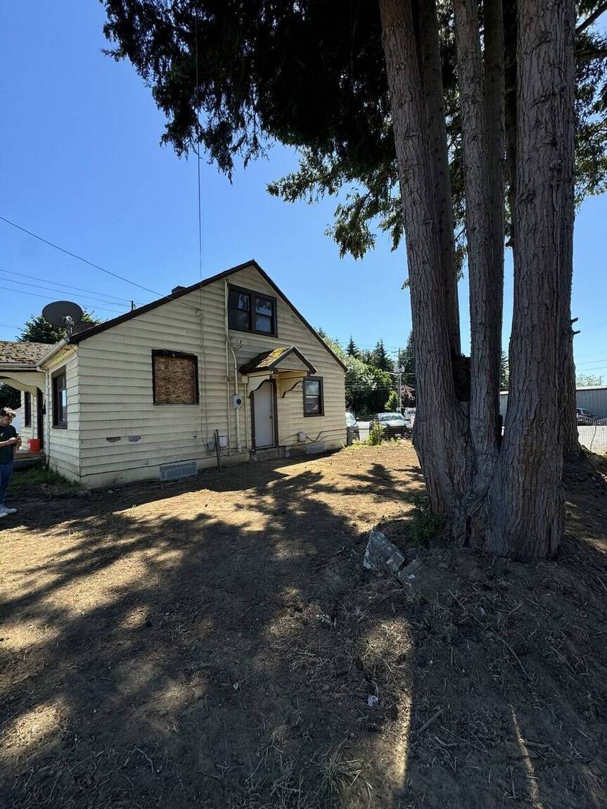 Before: the original house
